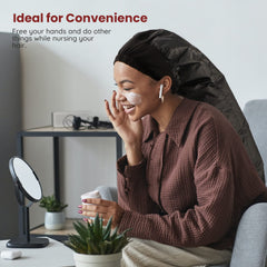 Segbeauty ventilation holes help distribute heat for faster, more even drying.