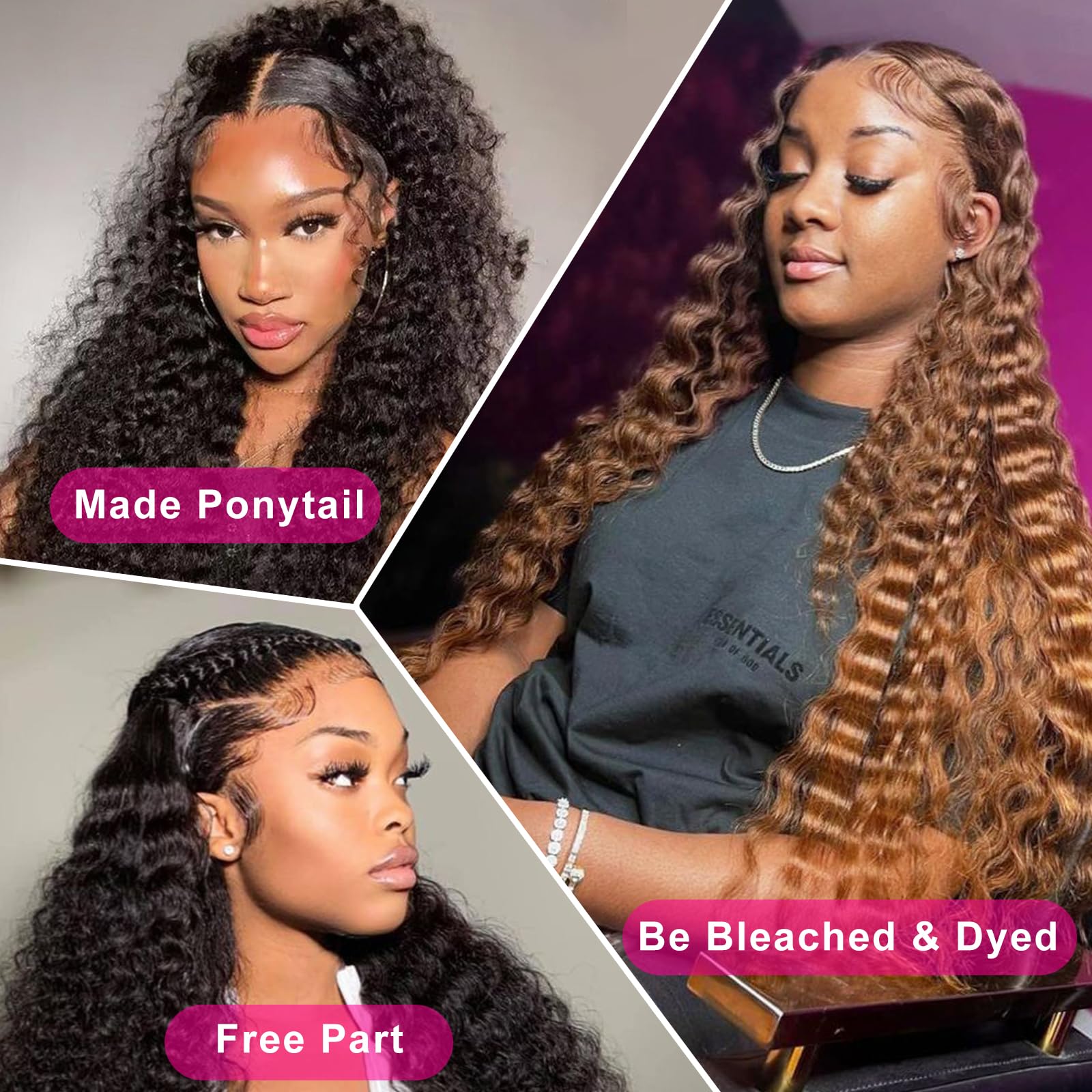 Segsavor double-wefted deep wave pattern reduces tangling and adds durability