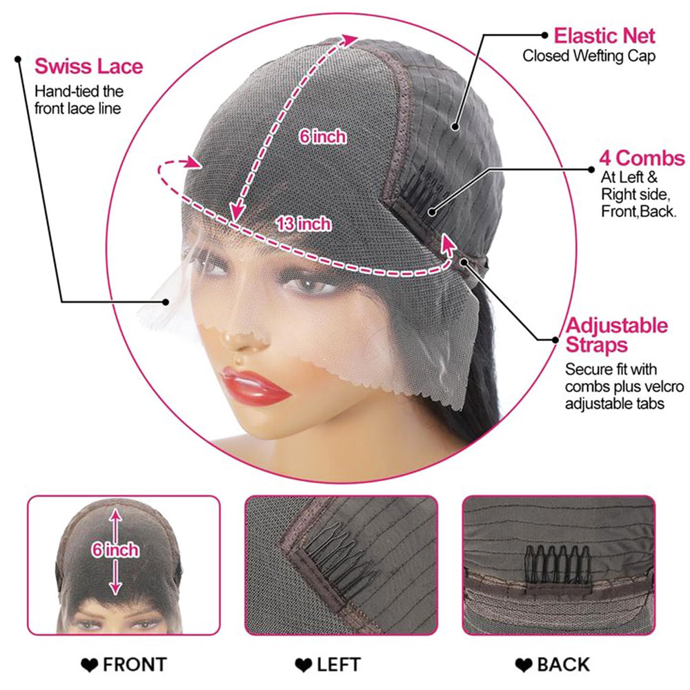 Segsavor ready-to-wear pre-plucked lace knots for quick styling