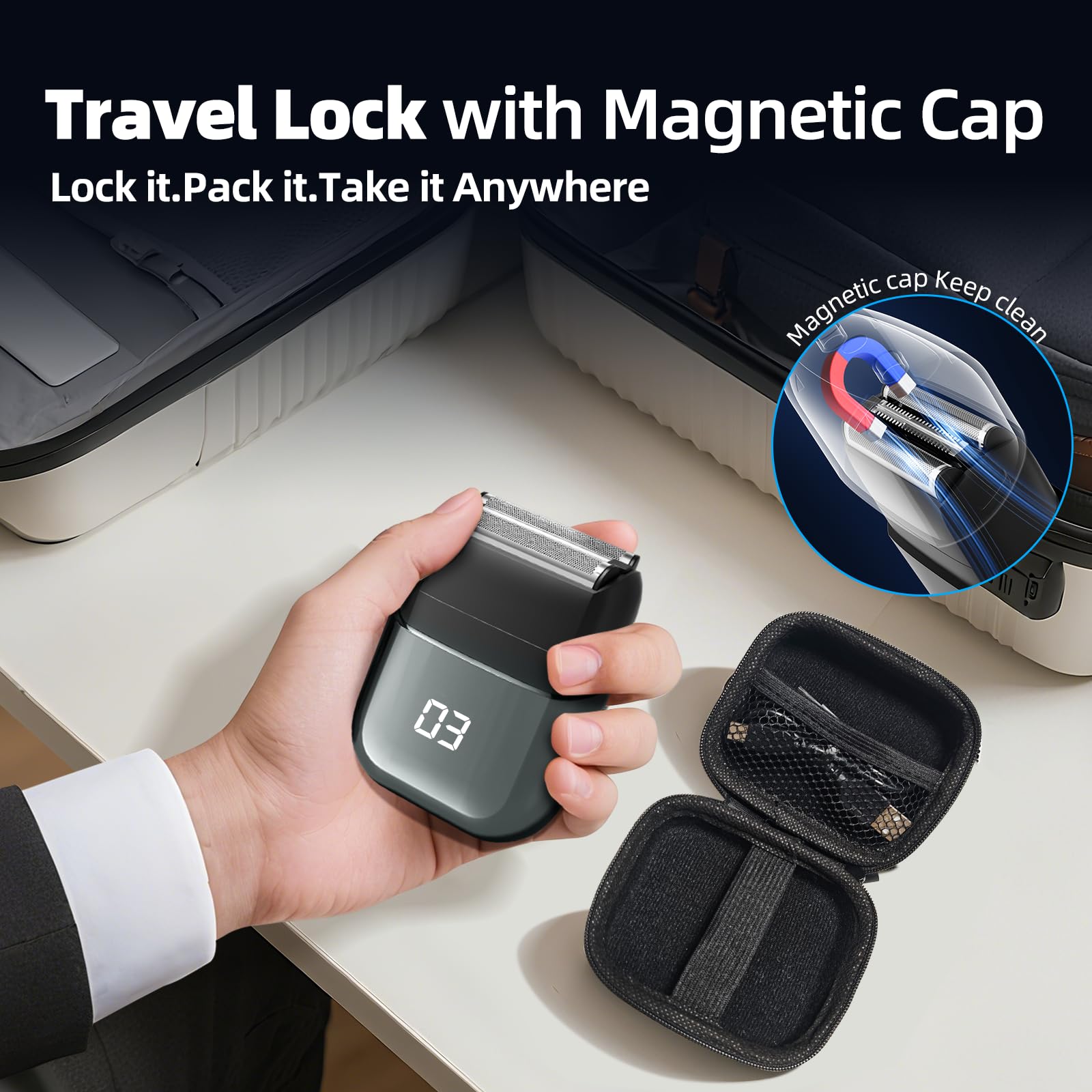 SEIGA USB-C rechargeable shaver offers fast charging and flexible power options