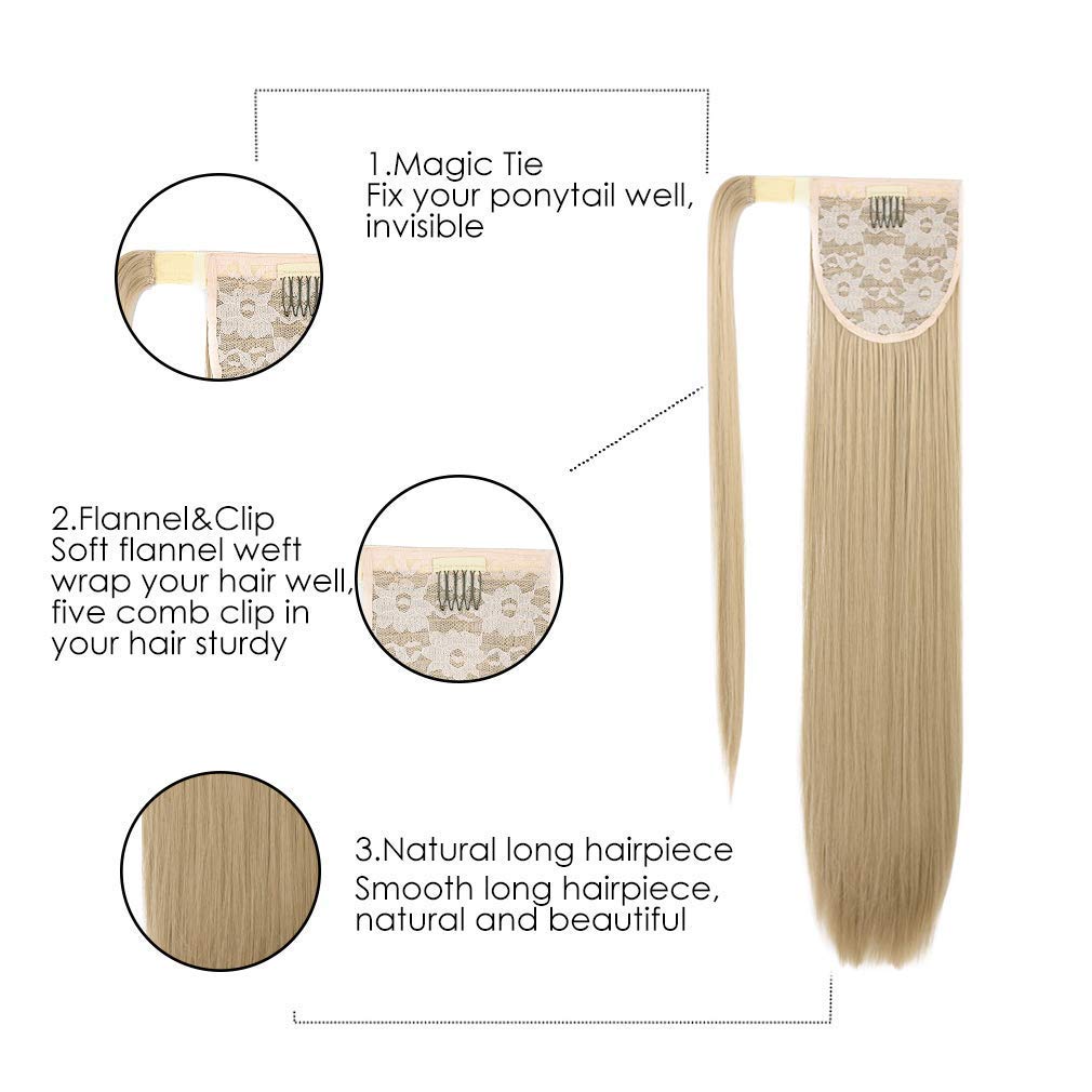 SEIKEA five-comb attachment system ensures stable threading of hair.