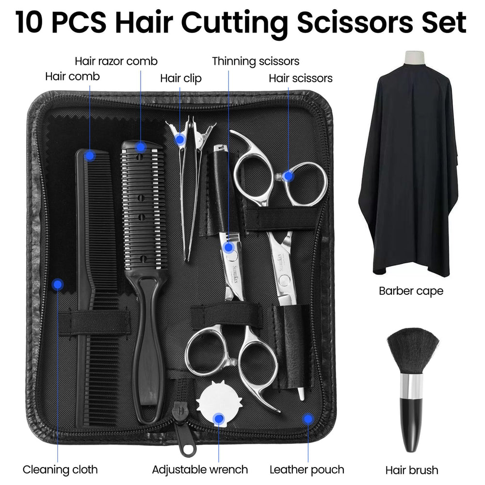 SEIMEIKEN close-up of scissors showcases sharp blades for smooth cutting.