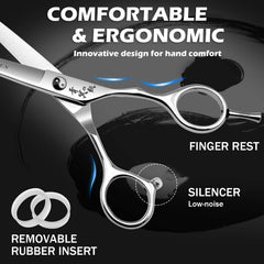 SEIMEIKEN semi-offset ergonomic handle showing reduced wrist strain during long sessions