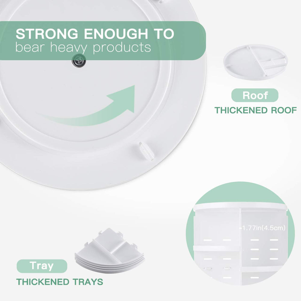 seinlife washable removable trays, easy cleaning without losing shape.