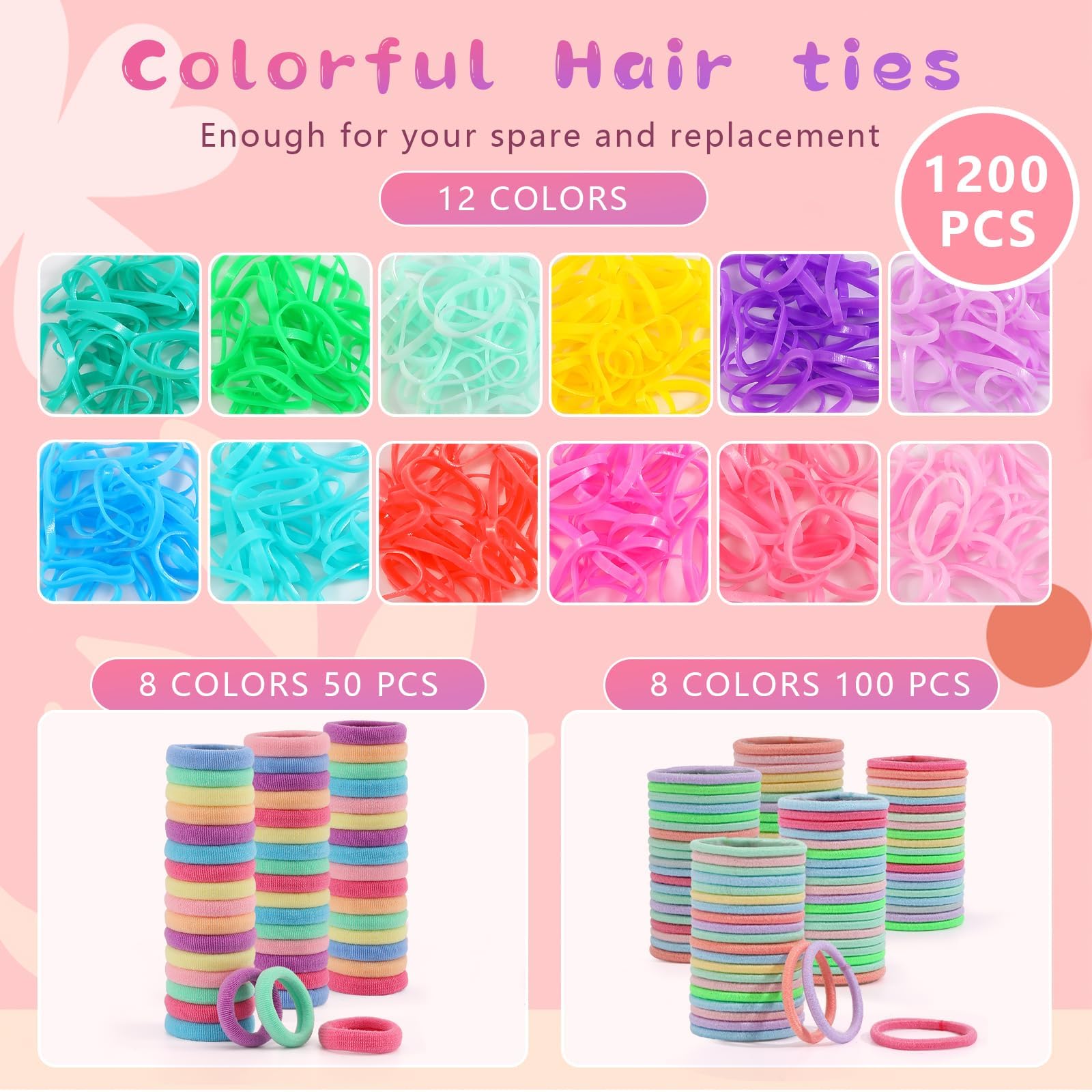 Seiolieliou 72-piece butterfly hair clips for playful daily looks