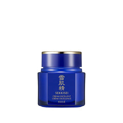 SEKKISEI Cream Excellent jar closeup shows rich texture for daily hydration.