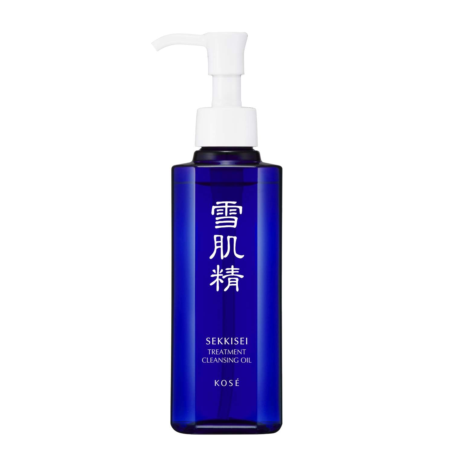 SEKKISEI Treatment Cleansing Oil bottle ready for daily makeup removal ritual.