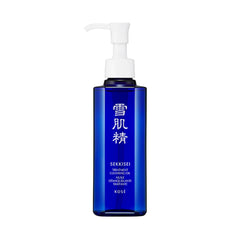 SEKKISEI Treatment Cleansing Oil bottle prepared for cleansing to remove makeup and impurities.