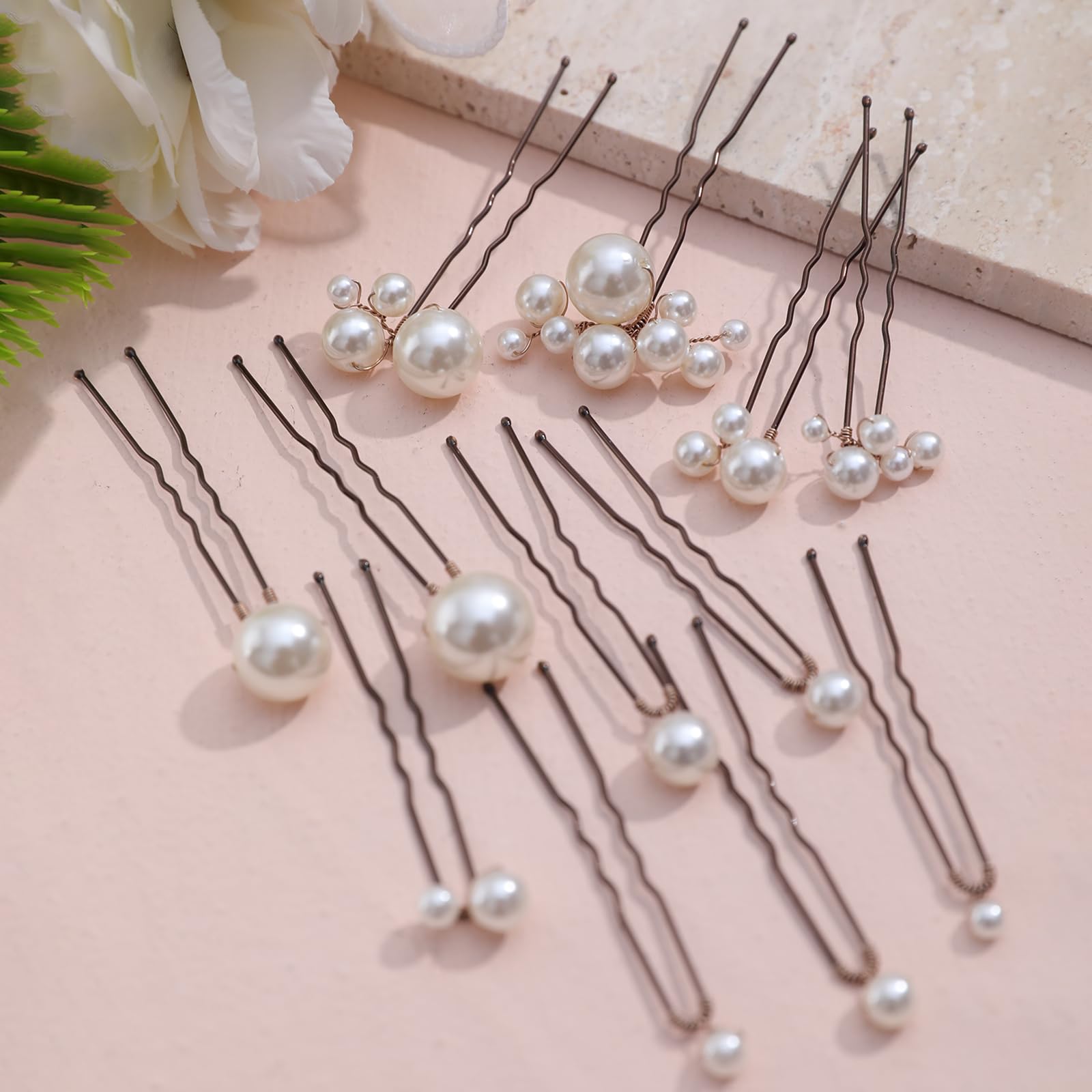 SELFCLOUD bridal hair pins packaged for gifting