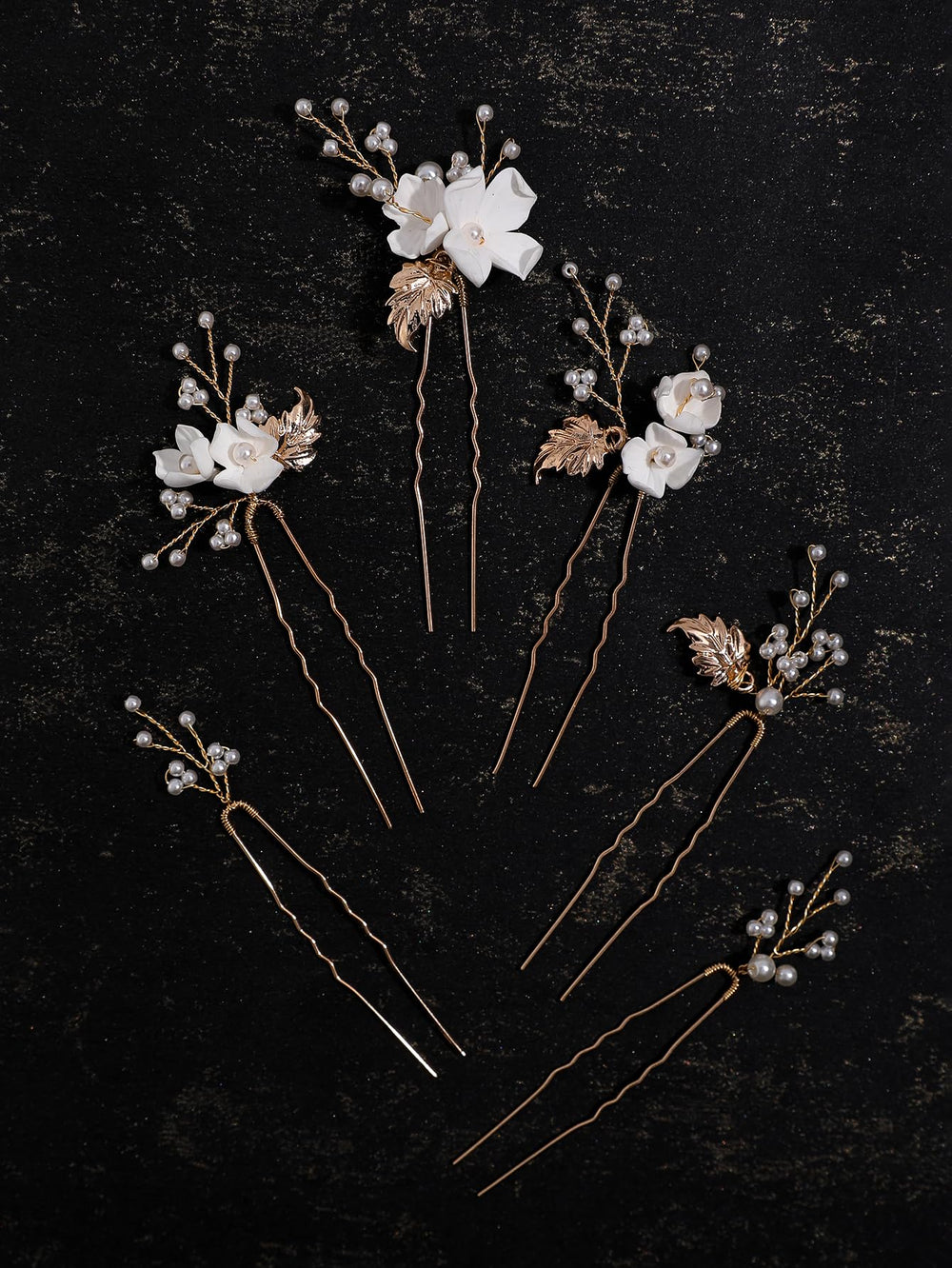 SELFCLOUD handmade bridal pins highlight romantic pattern matching wedding dress and outfits