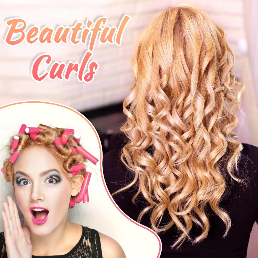 Selizo foam curlers close-up showing soft foam for gentle curl formation