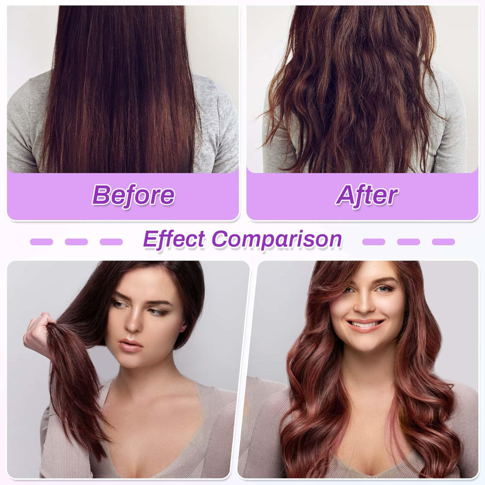Selizo included comb supports neat sectioning during curling