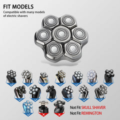 Seminhoof 7msilver washable head allows underwater cleaning for simple maintenance.