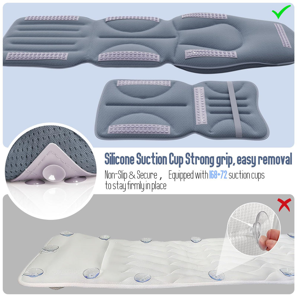 SENBOWE fits all bathtub styles with a flexible design for versatile use.