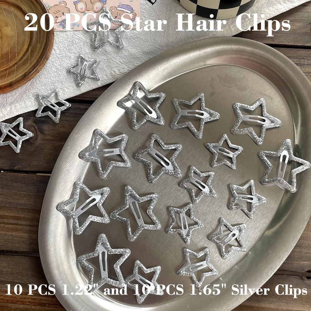 Seneeel Star Clips in multiple colors to match outfits and mood.