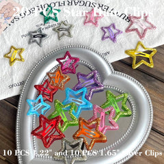 Seneeel star hair clip color assortment highlighting versatile styling options