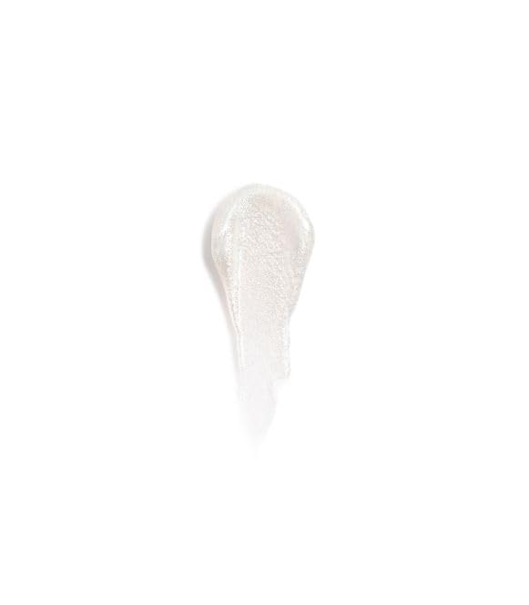 Senegence LipSense Moisturizing Gloss swatch highlights hydrating shine with shea butter.