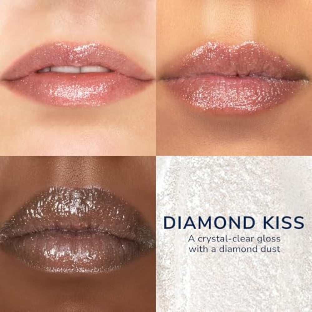 Senegence LipSense Moisturizing Gloss tube demonstrates long-lasting moisture and nourishing Vitamin E.