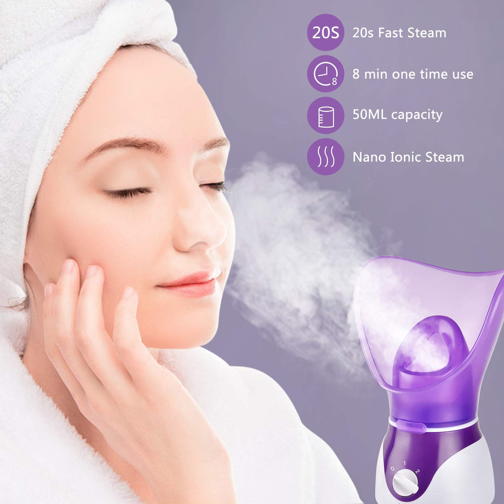 Seneryla face brush aids gentle cleansing and smoother skin prep.
