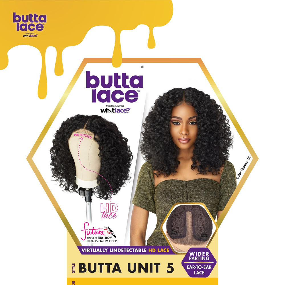 Sensationnel Butta Lace Wig Unit 5 color-options image showcases balayage and highlight blends.