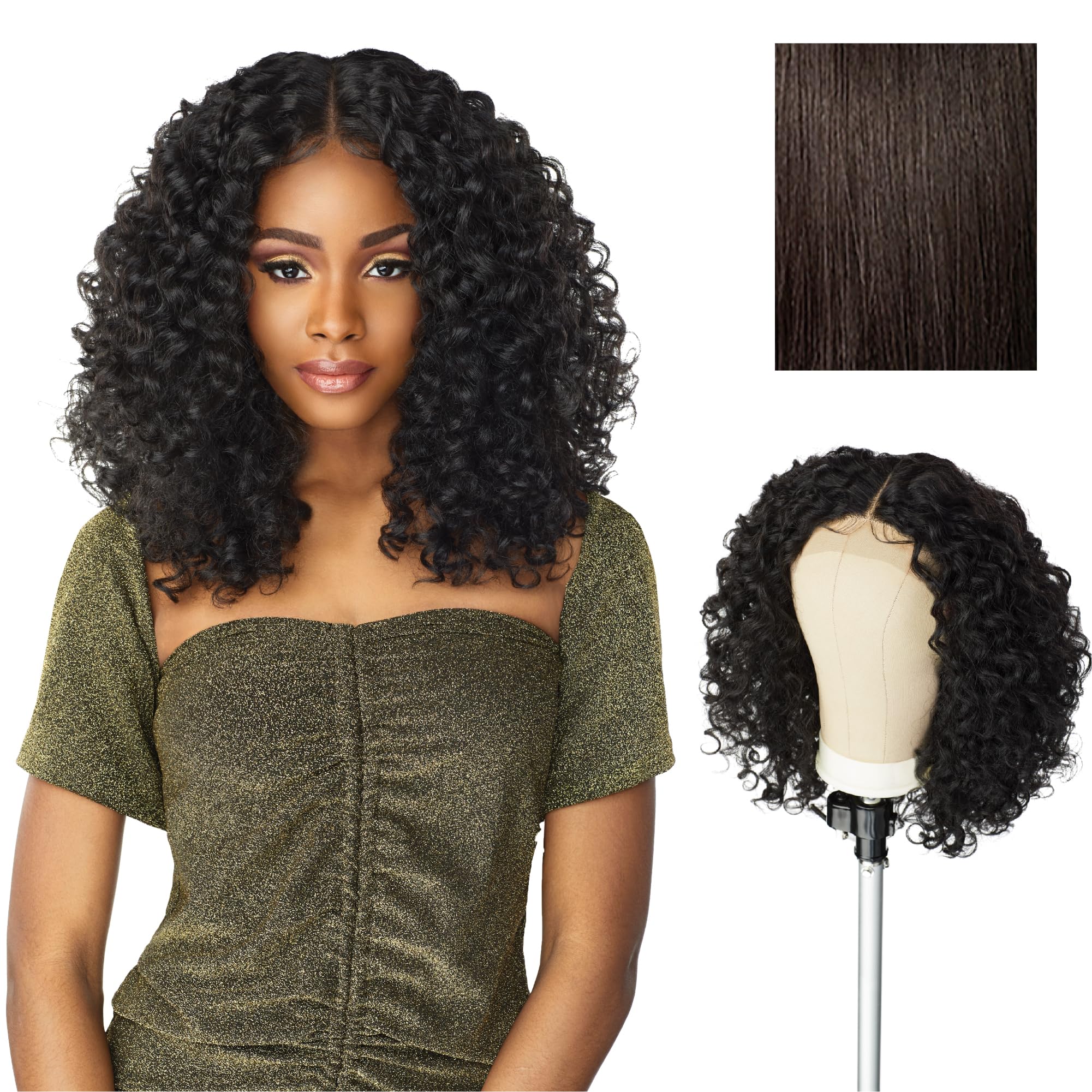 Sensationnel Butta Lace Wig Unit 5 front view for quick, natural daily styling