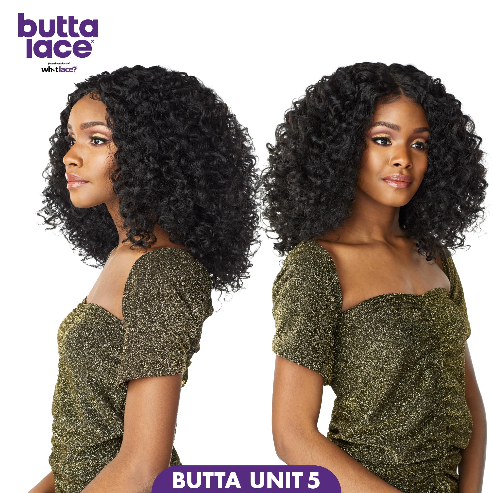 Sensationnel Butta Lace Wig Unit 5 HD lace closeup reveals transparent scalp effect
