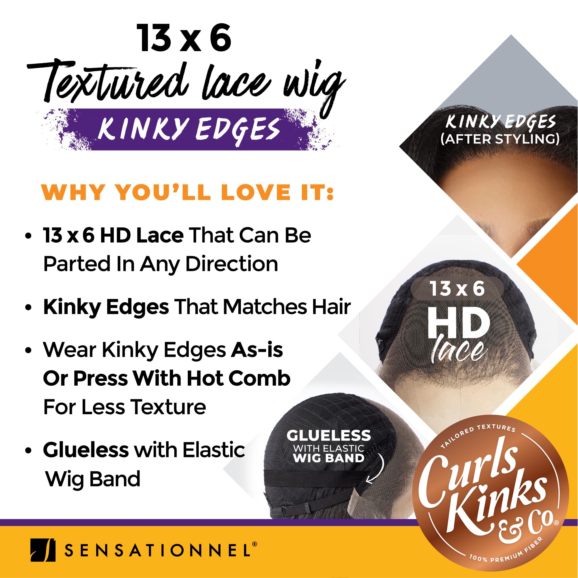 Sensationnel Curls KinksandCo varied styles body wave coily straight