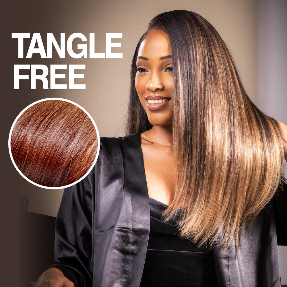 Sensationnel Empire Yaki 16-inch off-black closeup on length and shade