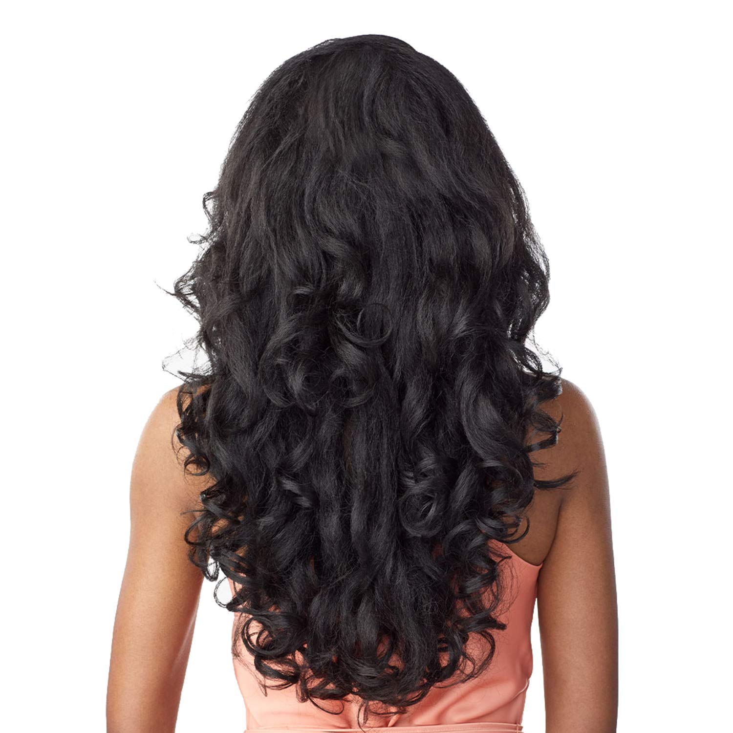 Sensationnel Instant Weave Half Wig enables easy DIY styling at home.