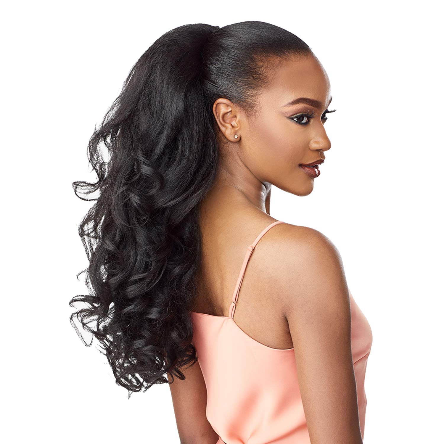 Sensationnel Instant Weave Half Wig offers varied lengths for customizable look.