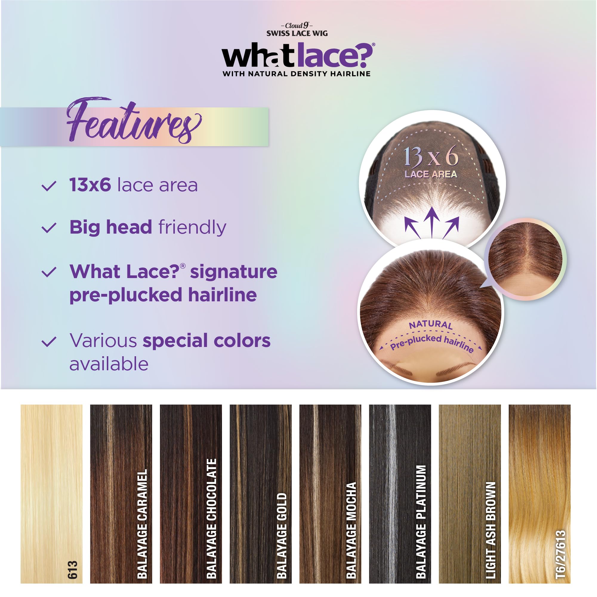 Sensationnel What Lace 13x6 Glenna HD lace front for flawless blending.
