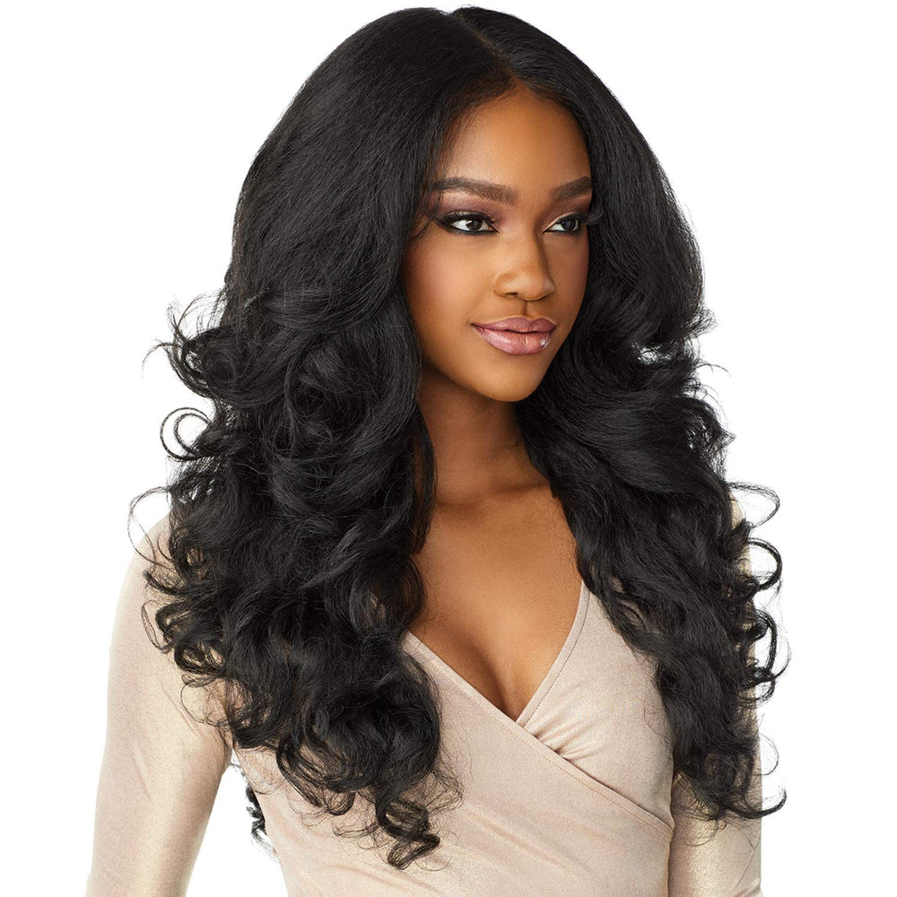 Sensationnel What Lace natural-density hairline with baby hairs for soft authentic look.