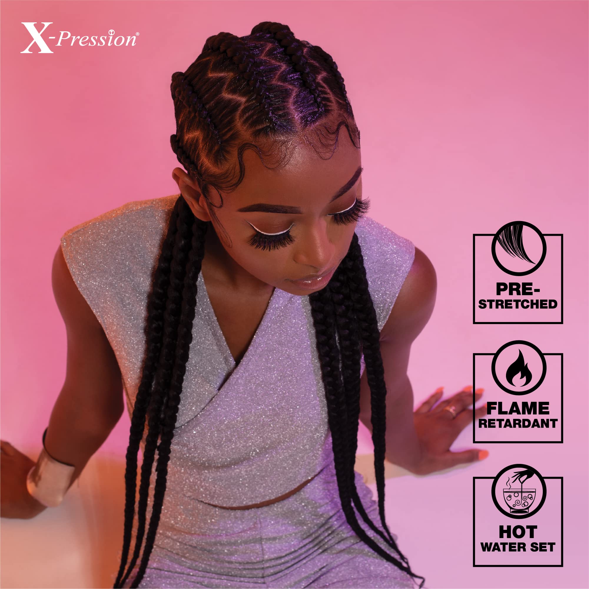 Sensationnel X-pression protective styles ready-to-wear showcase.