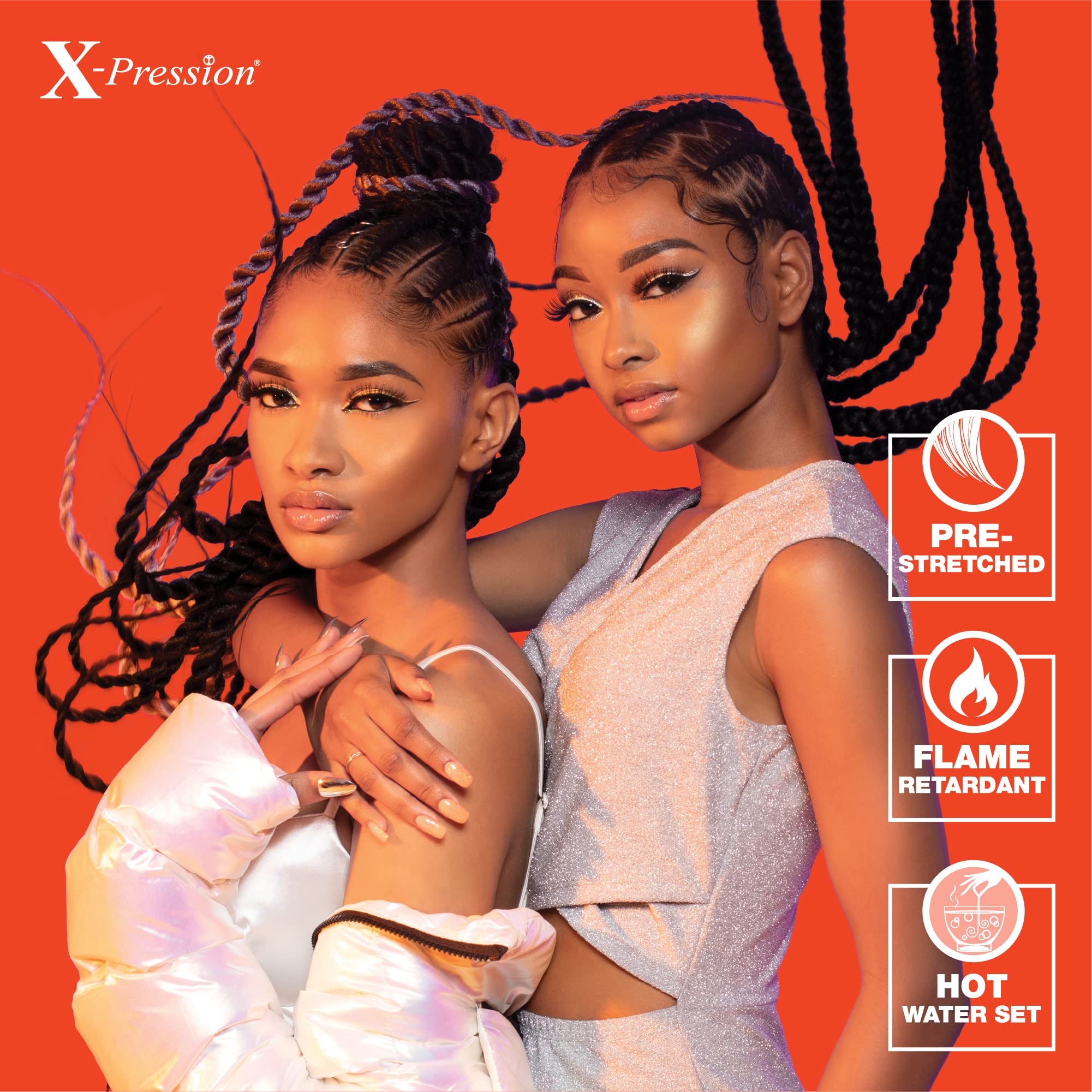Sensationnel X-PRESSION spring twist style for textured protective looks