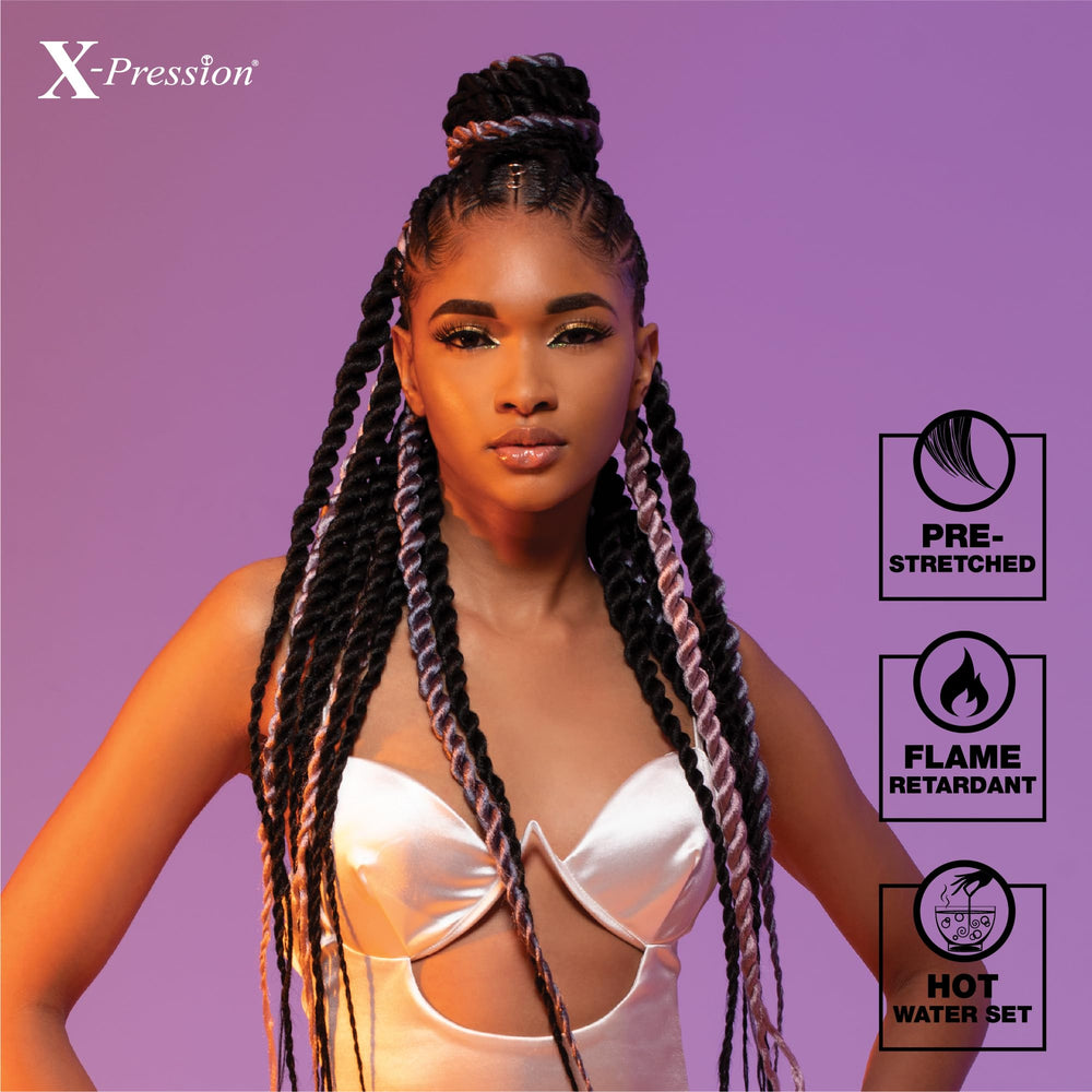 Sensationnel X-pression washable braiding hair ready for maintenance