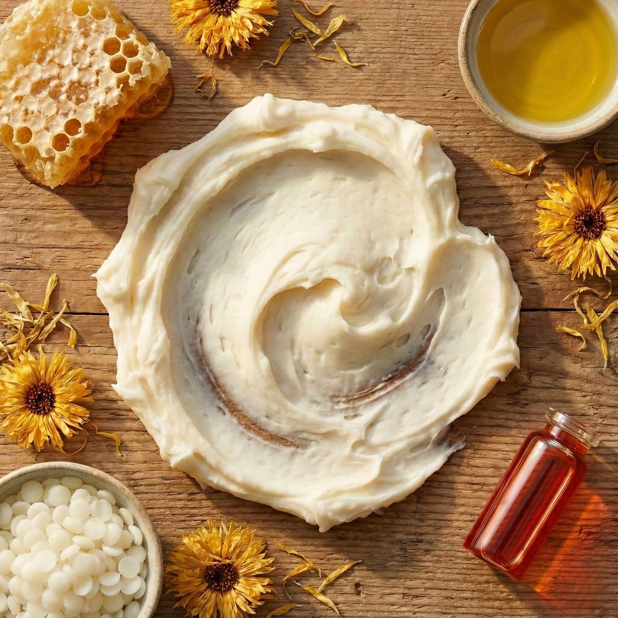 Sense Wellness honey and jojoba blend image emphasizes non-greasy hydration.
