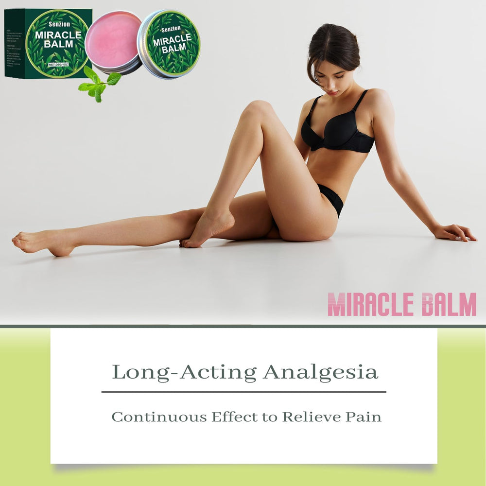 Senzion Miracle Balm arm-application delivers rapid hydration for arms.