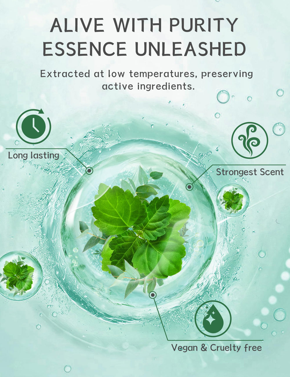 SEONNIX Steamers dissolving action demonstrating clean melt with no residue.