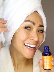 SeoulCeuticals CE Ferulic serum close-up emphasizes antioxidant protection and radiance
