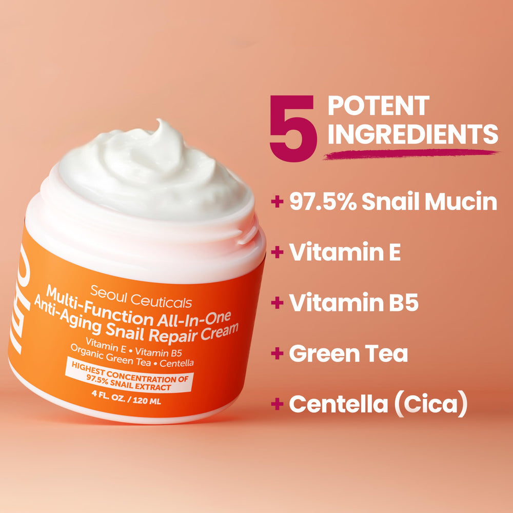SeoulCeuticals cream texture swirl shows creamy consistency ideal for daily use.