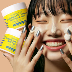 SeoulCeuticals fragrance-free mask packaging highlights cruelty-free formula.