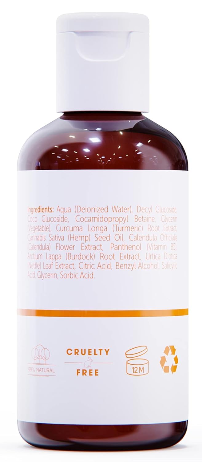 SeoulCeuticals turmeric face wash in routine shot for daily anti-stress cleanse