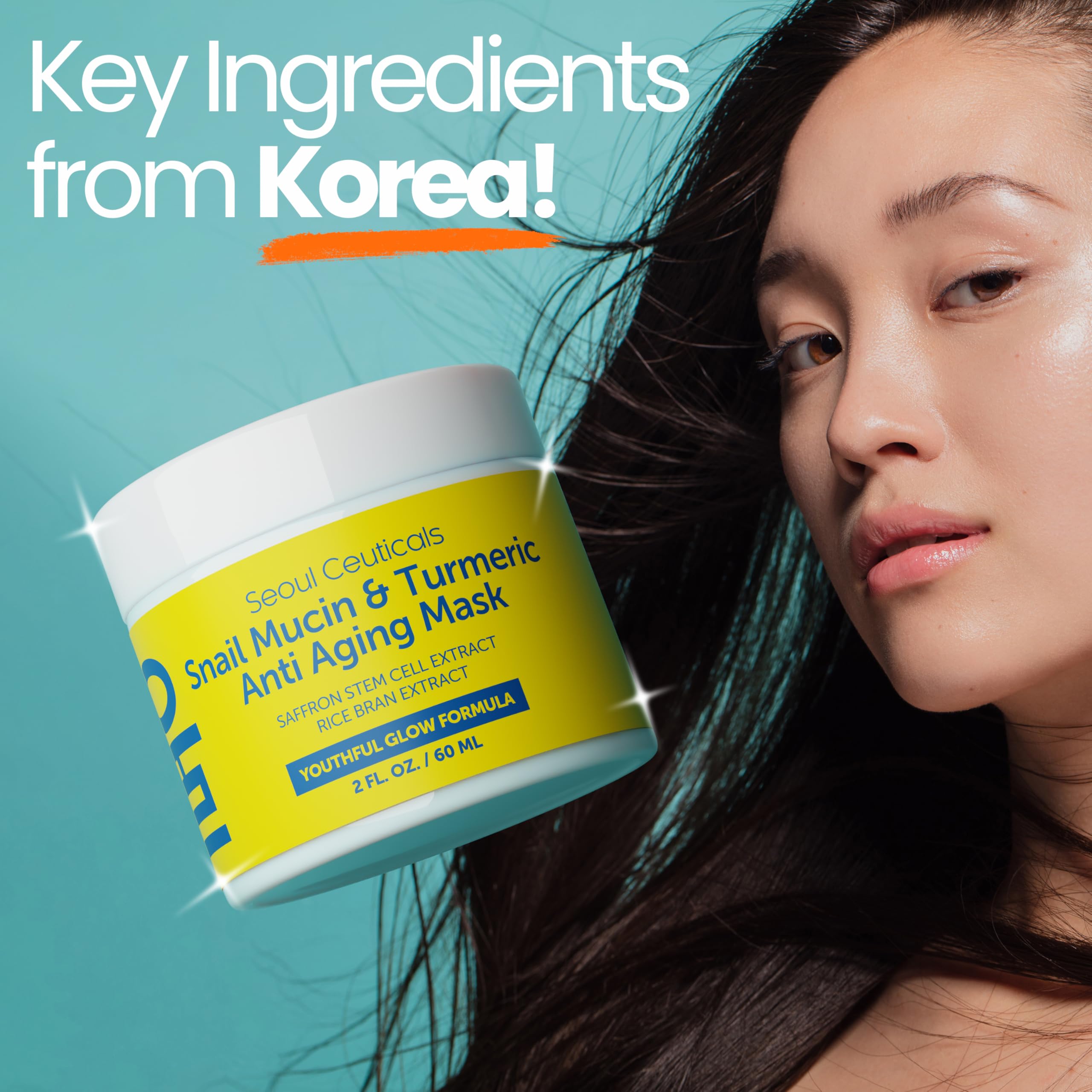 SeoulCeuticals vegan cruelty-free label on mask packaging.