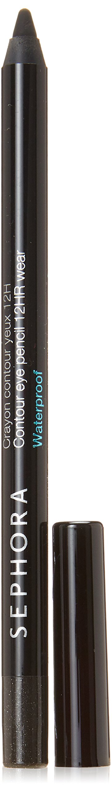 SEPHORA COLLECTION Contour Eye Pencil 12hr Waterproof close-up shows long-lasting black line