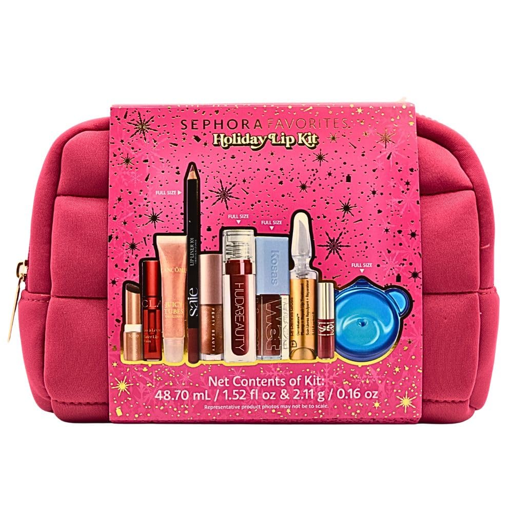 Sephora Holiday Lip Value Set hero image with gift-ready packaging for gifting