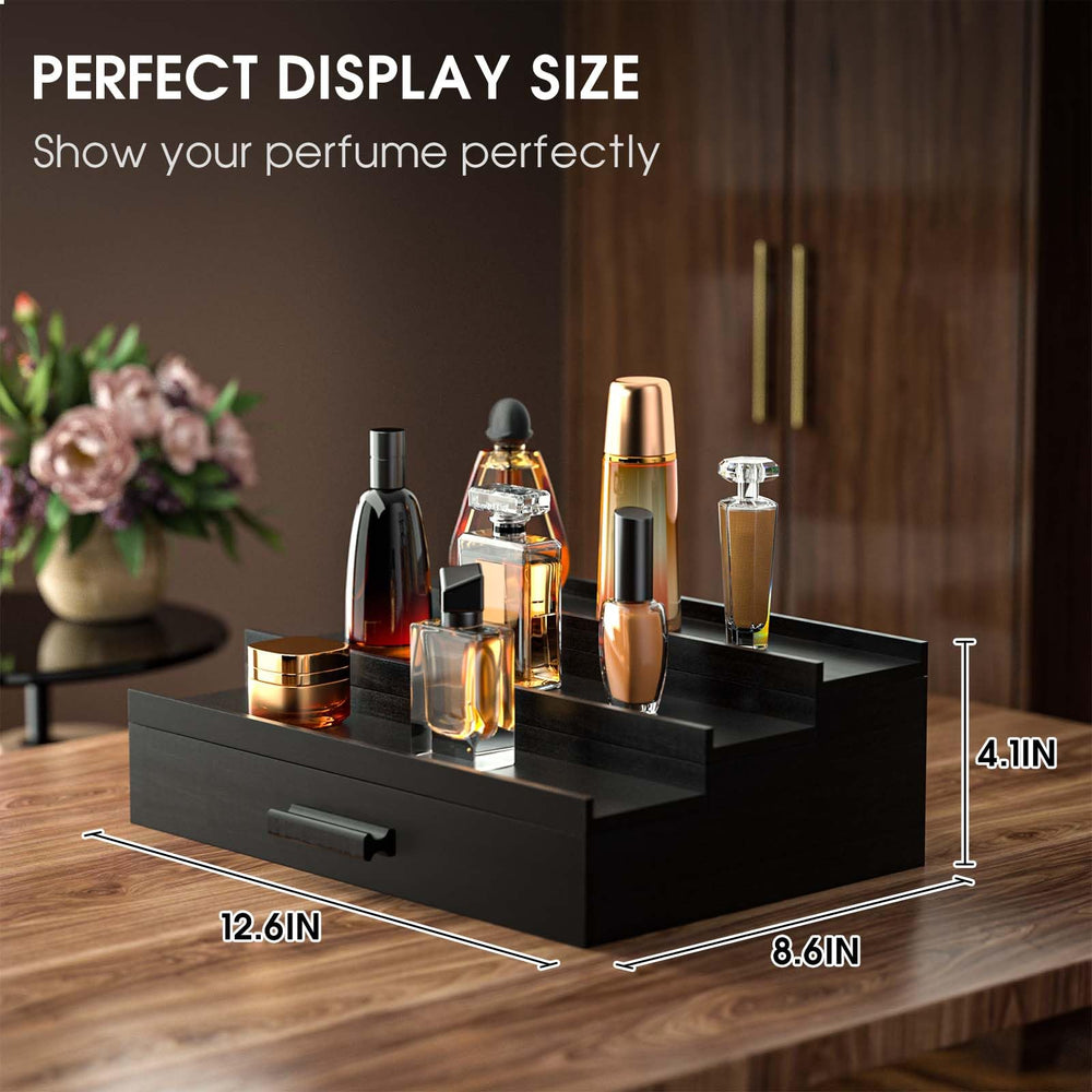 Sephyroth bamboo display stand highlights natural craftsmanship