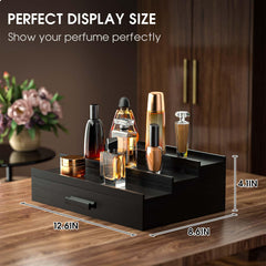 Sephyroth bamboo display stand highlights natural craftsmanship