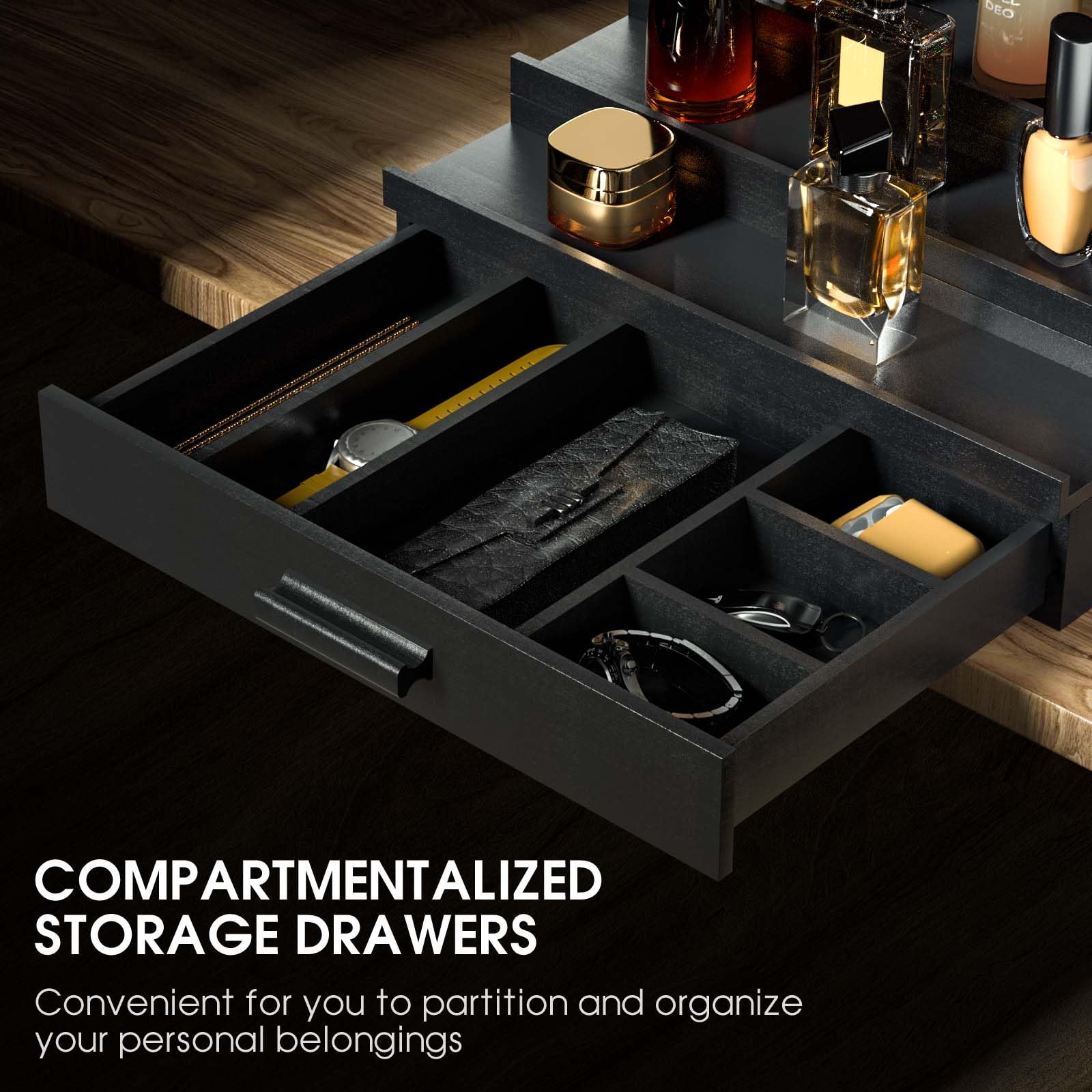 Sephyroth hidden storage space securely stores valuables discreetly