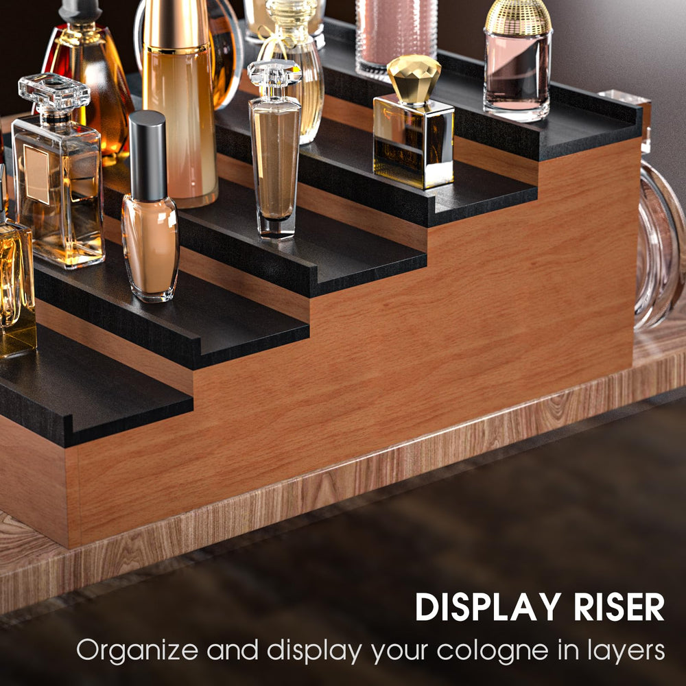 Sephyroth drawer with dividers neatly stores small accessories, keeping surfaces clutter-free.