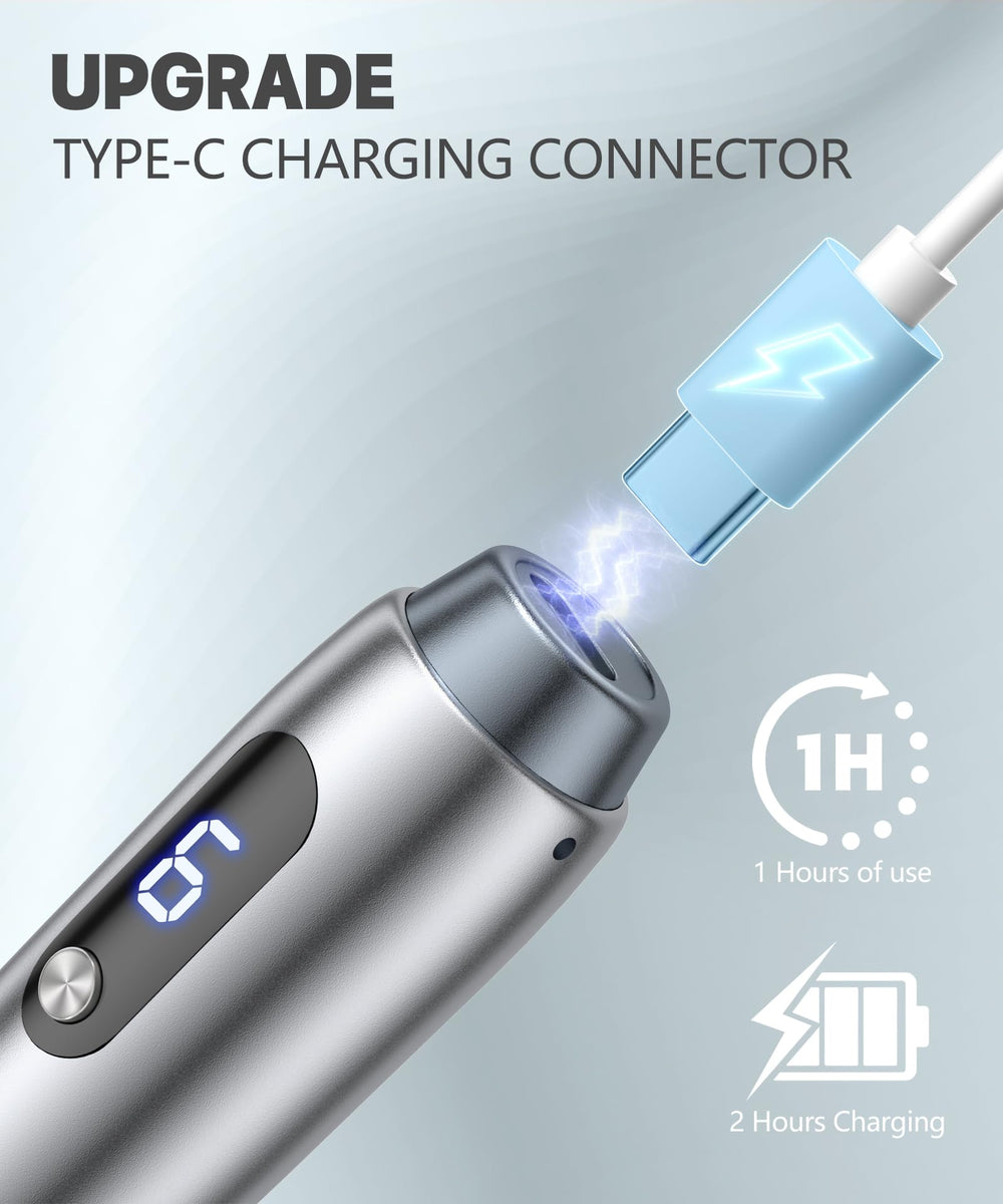 Sergand derma roller pen precise needle action for smooth rolling.